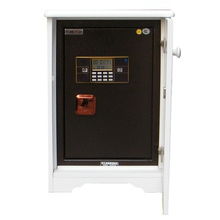 虎牌bxg a d 715电子密码锁3c床头式保险柜 白色 保险柜产品图片2素材 it168保险柜图片大全
