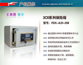 让安全成为日常之选 —— 深度解析龙峰保险柜3C ii系列FDX-A-D-25型